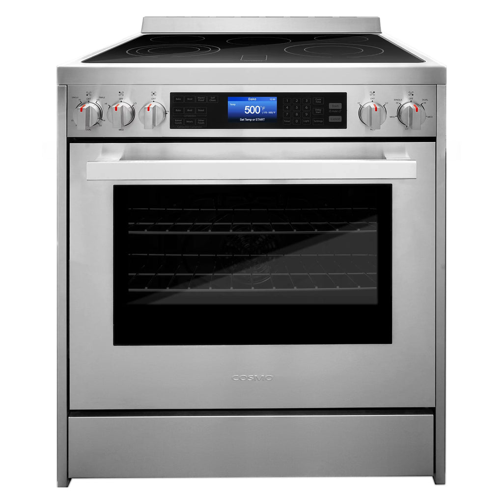 Stainless Steel Electric Range with Convection Oven U796