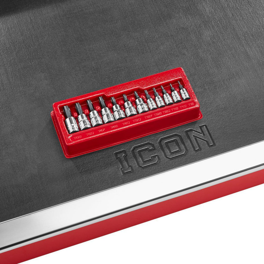 1/4 in. 3/8 in. Drive TORX Bit Socket Set, 12-Piece P2717