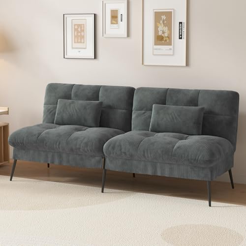 Black Convertible Futon Sofa Bed P577702