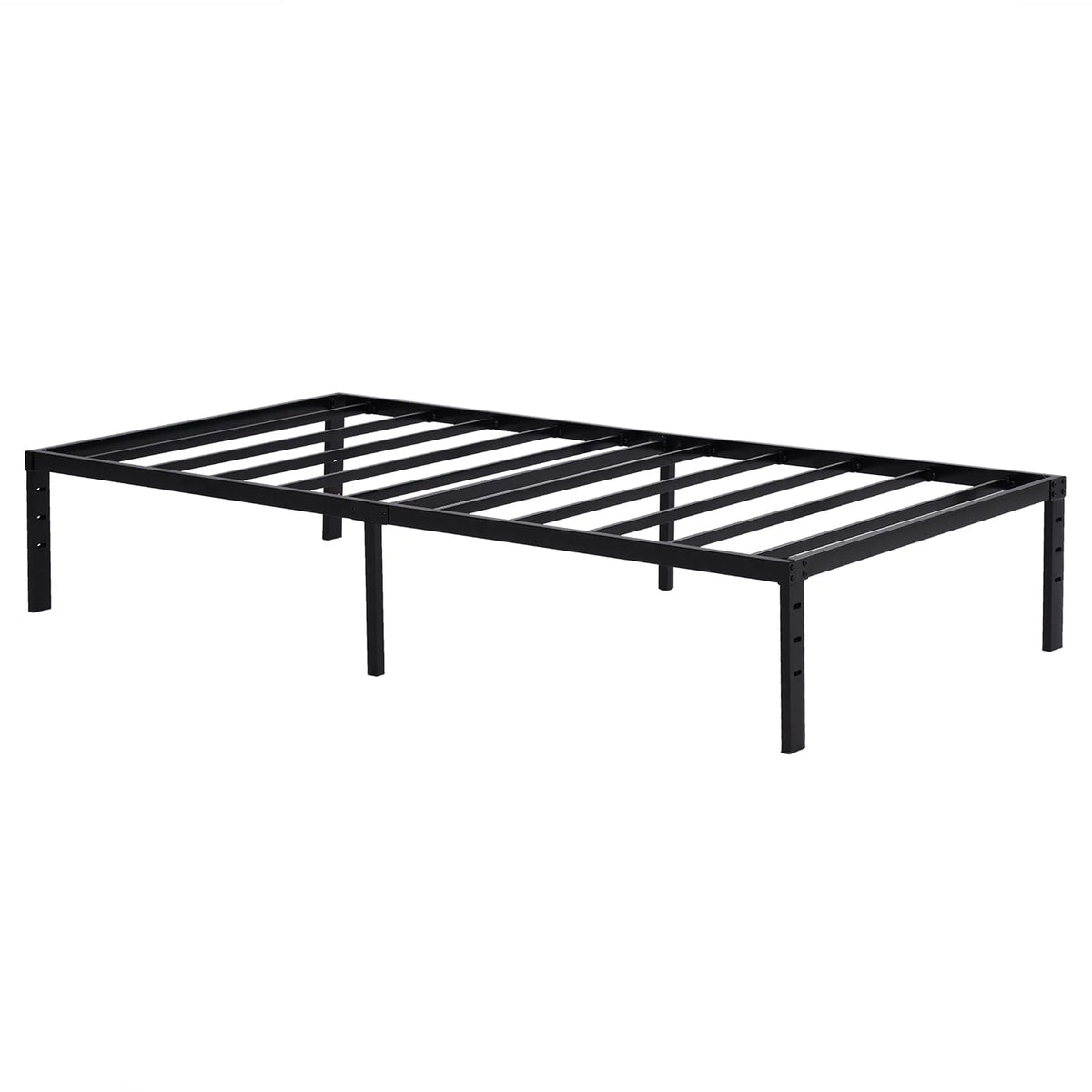 Twin Size Black Metal Platform Bed S91977