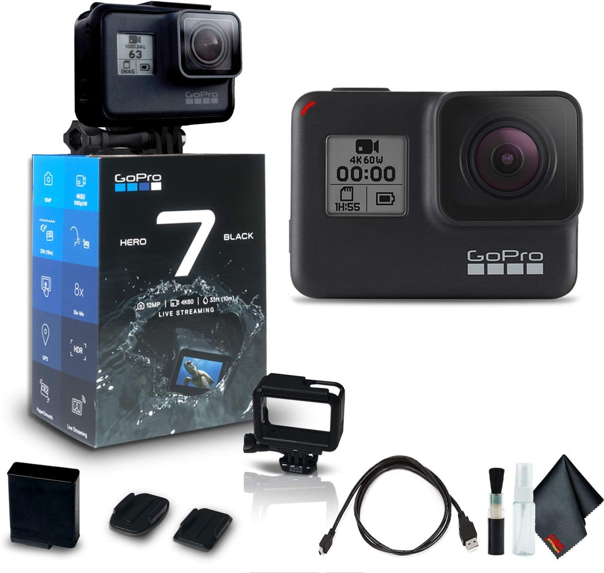 Waterproof 4K Action Camera with Touch Screen C37688