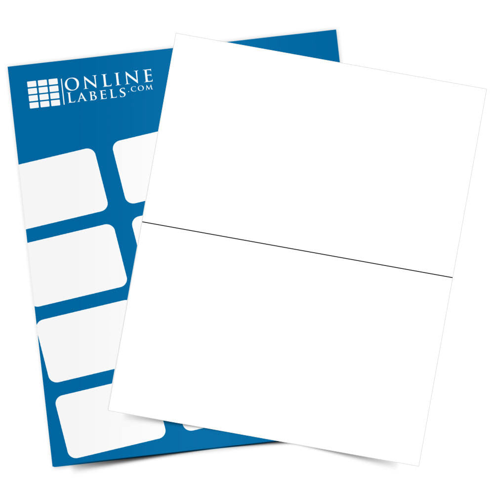 8.5x22 x 5.5x22 Shipping Labels, 100 Sheets W222