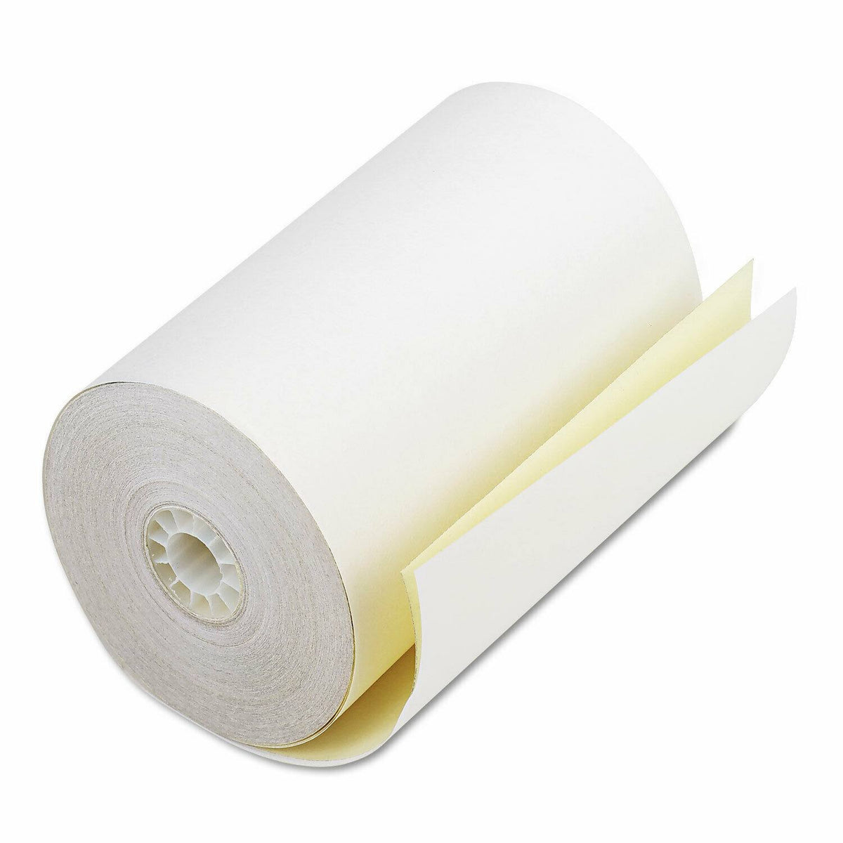 Two Ply Receipt Rolls 4 1/2x22 x 90 ft White/Canary 24/Carton J986087