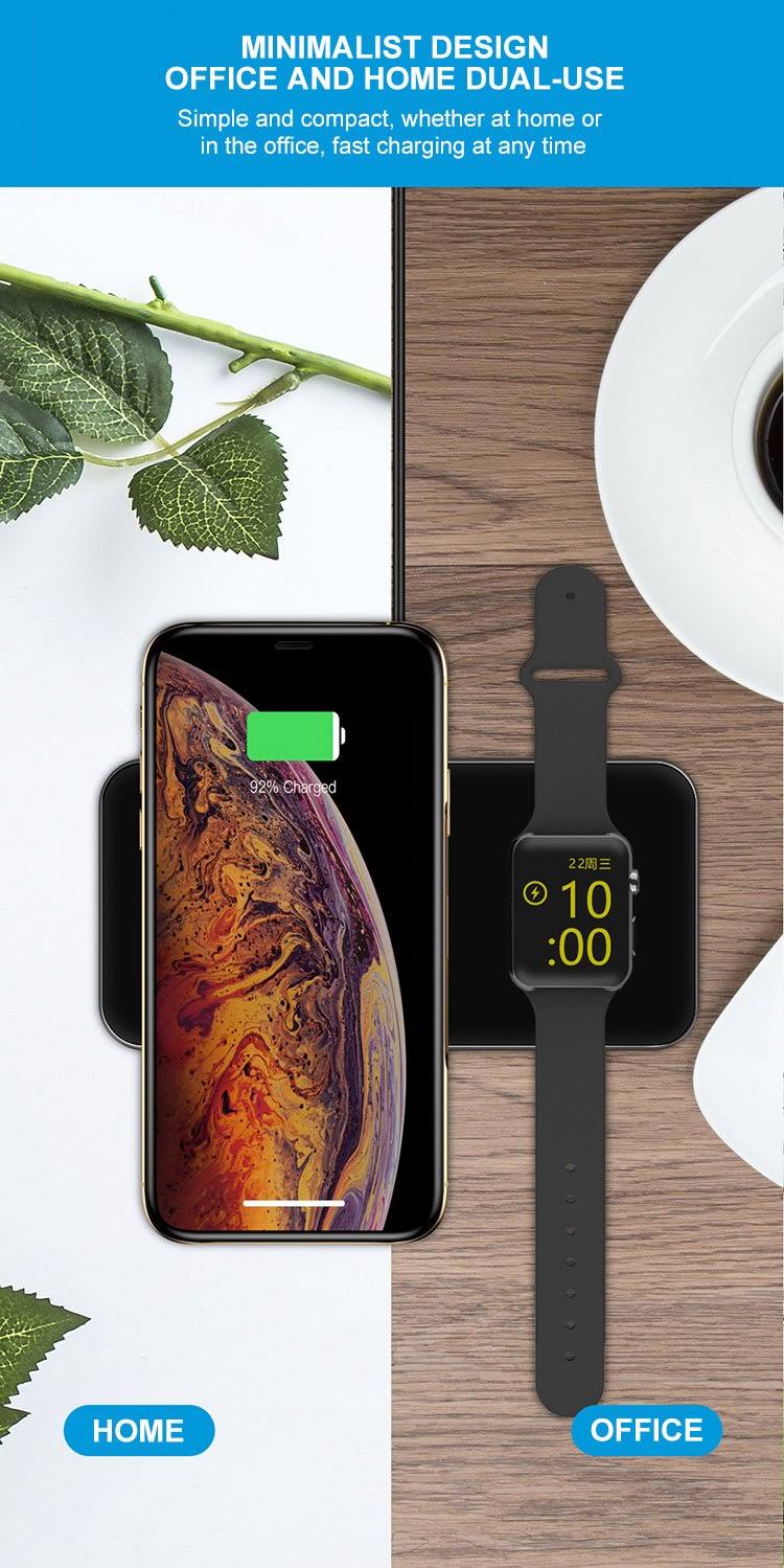 3 in 1 Glass Wireless Charge Pad R9266