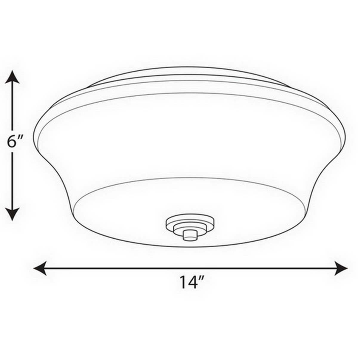 Flush Mount Light Polished Chrome J571050