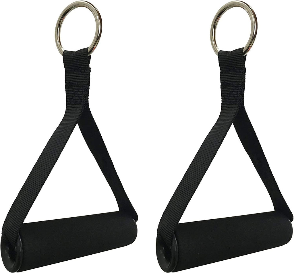 Tricep Press Down Cable Attachment, Double D Handle, Tricep Rope, Exercise Handles C56641
