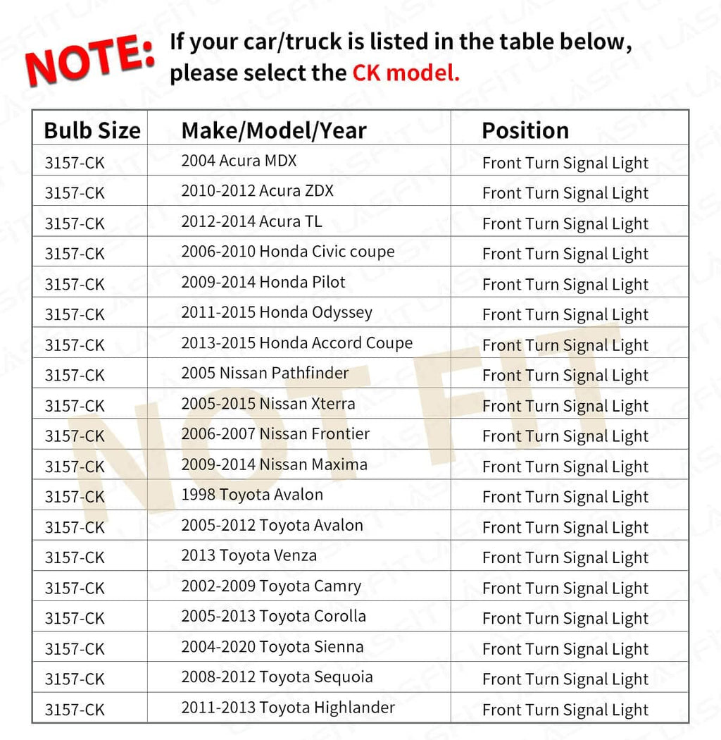 3157 LED Switchback White Amber Turn Signal Bulb Pack of 2 Q64150