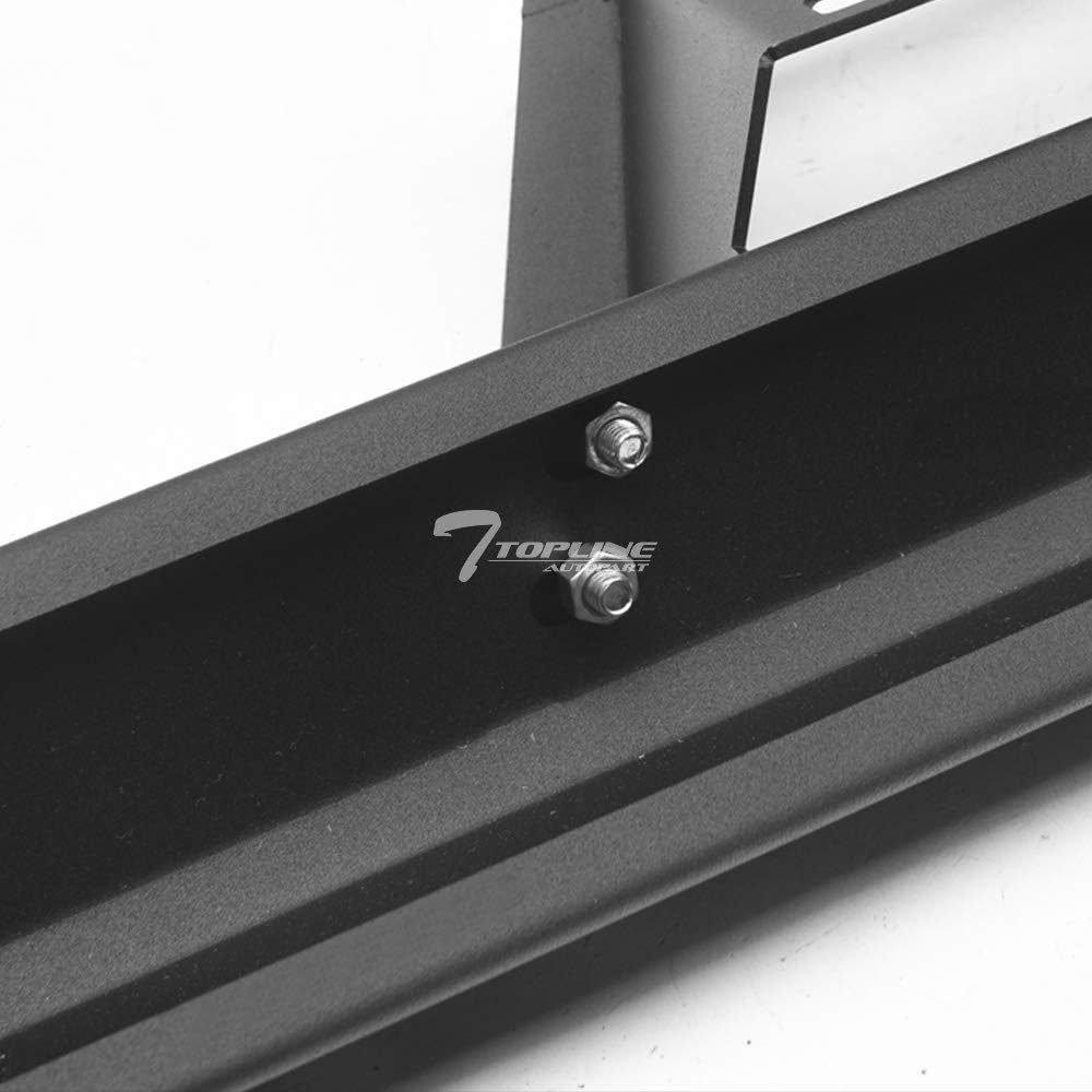 Matte Black Drop Step Side Nerf Bars Running Boards N838142