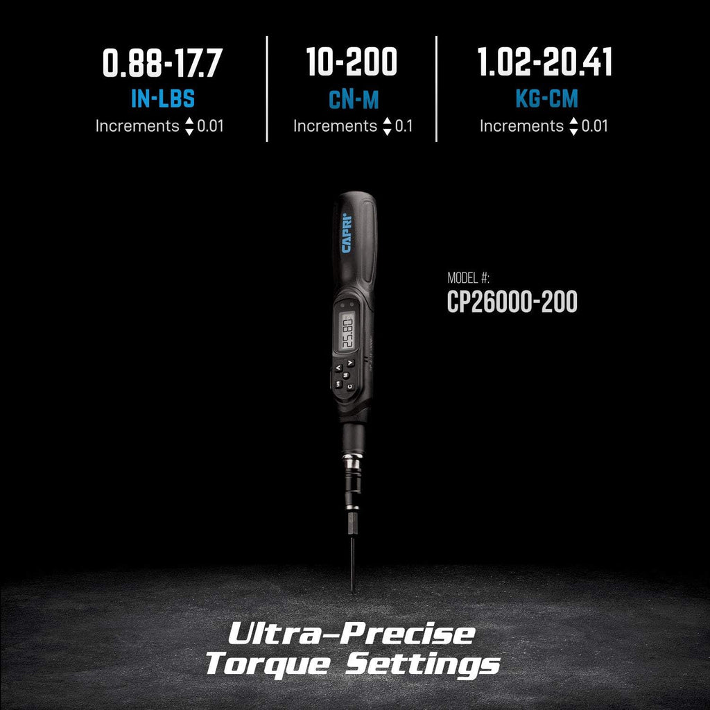 Black Limiting Torque Screwdriver Set G47478