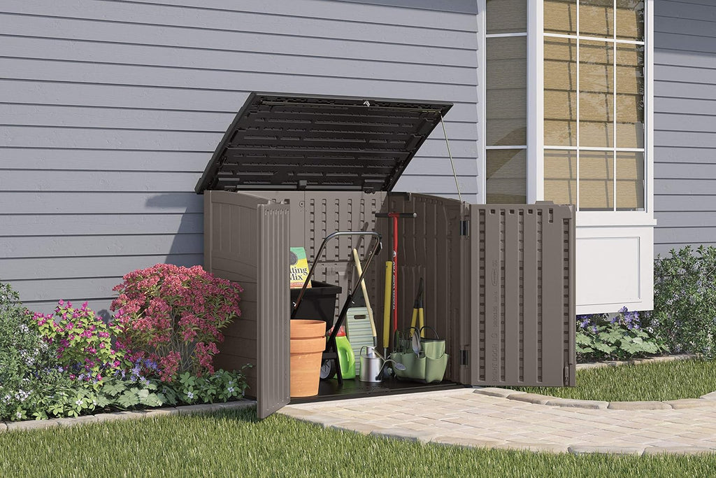 4' x 2' Horizontal Resin Storage Shed K6682