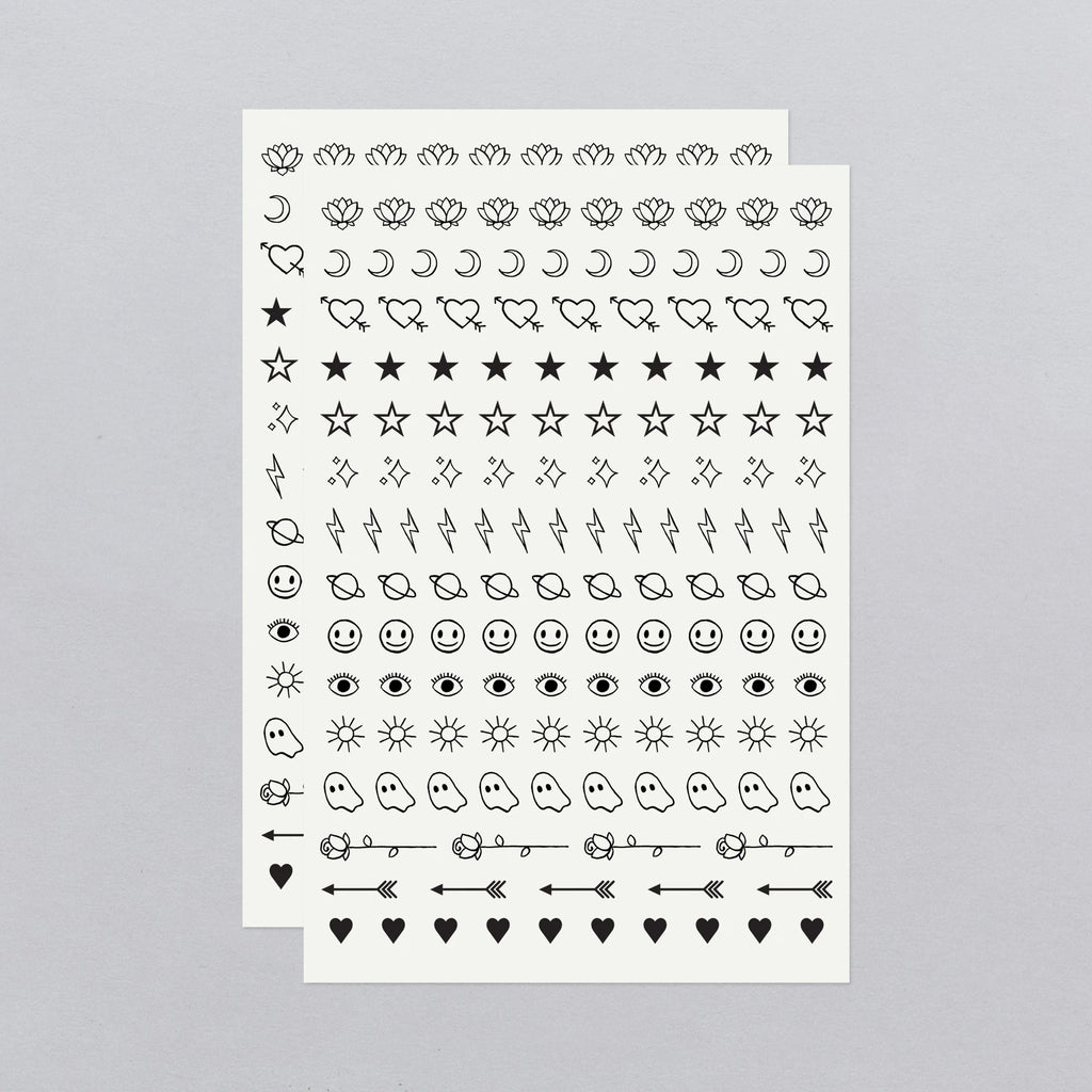Flash Tattoo Sheet P50978