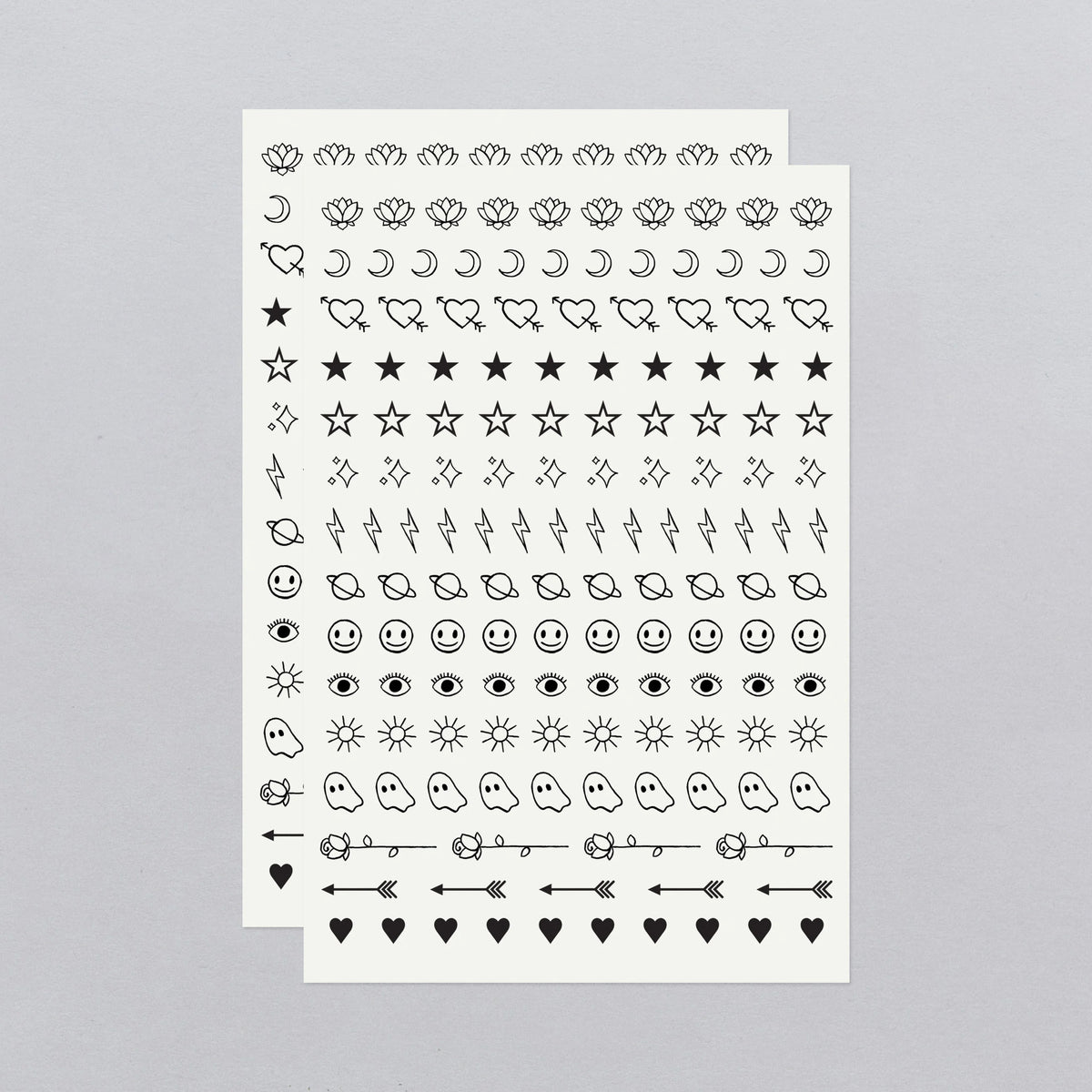 Flash Tattoo Sheet P50978