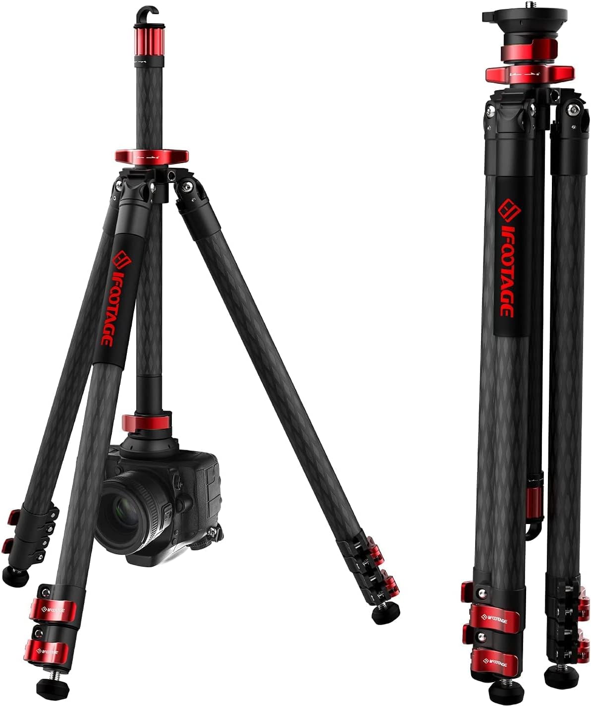Aluminum Video Tripod with 360° Rotate Ball Head P665250