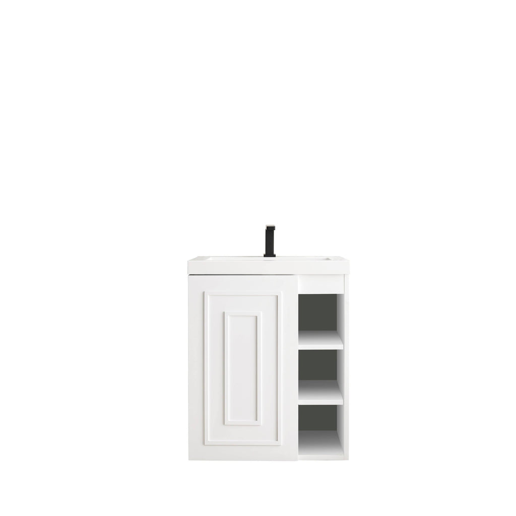 24 inch Single Vanity Cabinet with Countertop T302