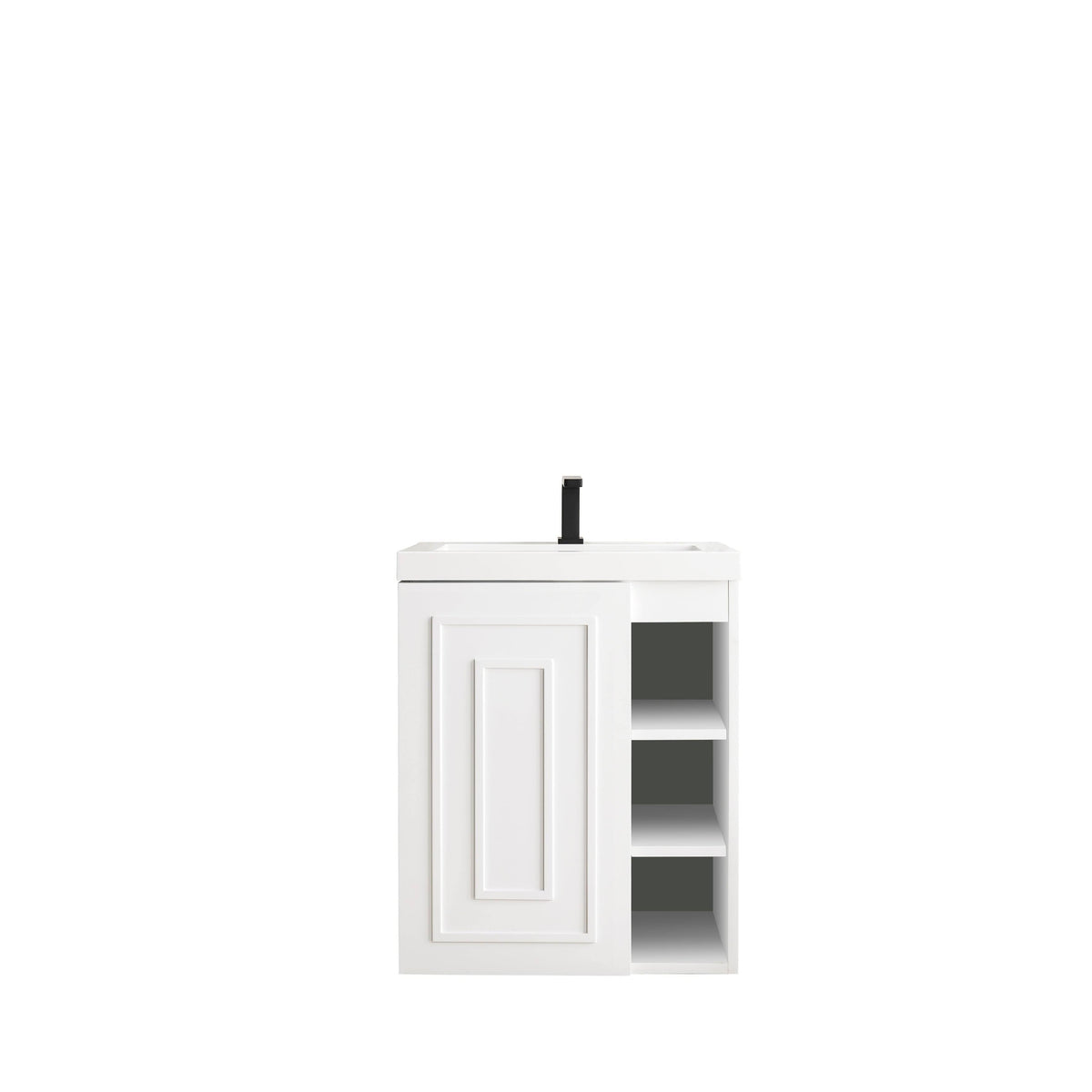 24 inch Single Vanity Cabinet with Countertop T302
