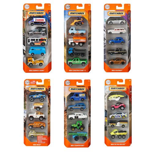 Matchbox Car Collection 5-Pack B139592