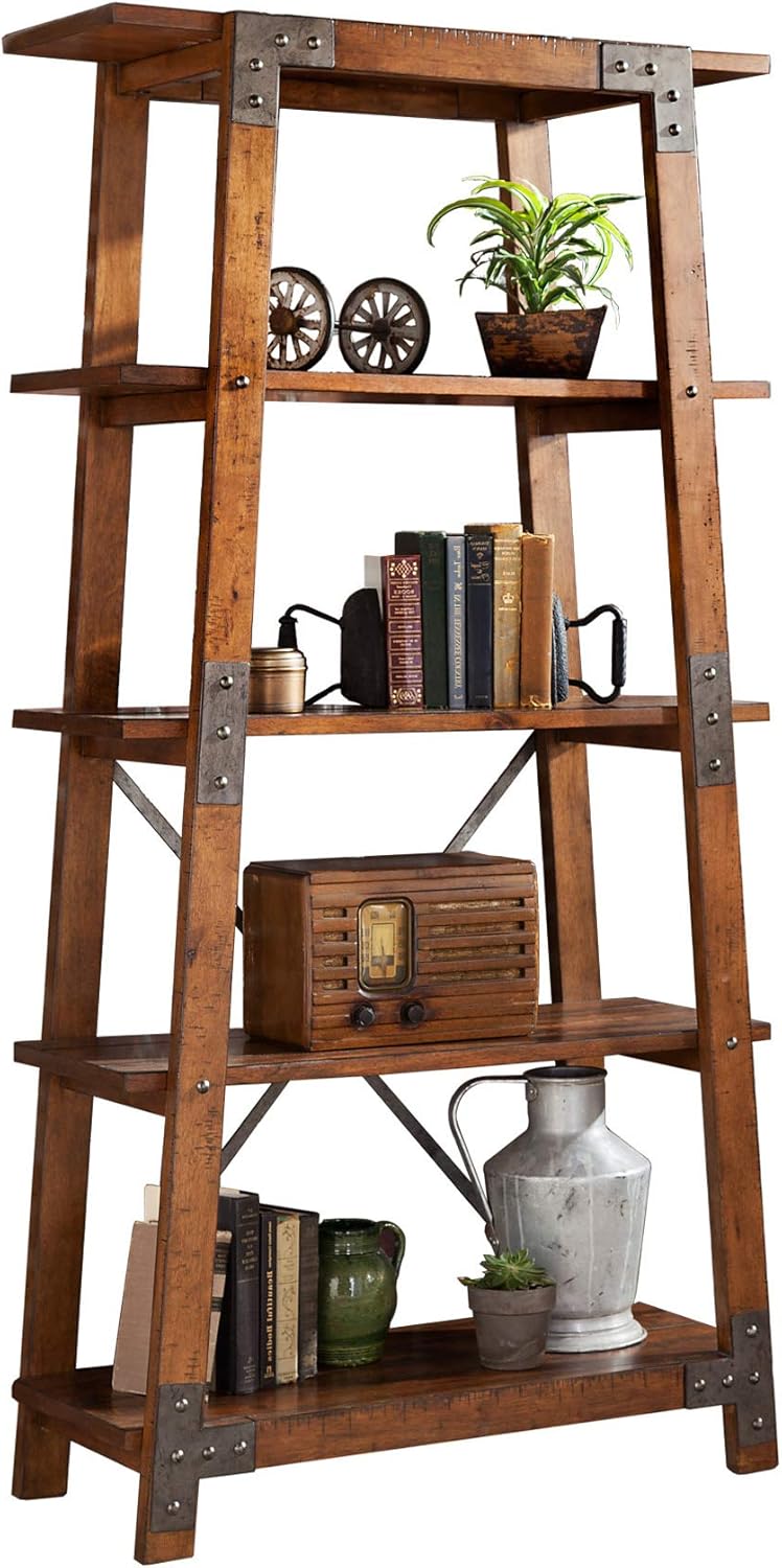 Brown 4-Tier Bookcase D17696
