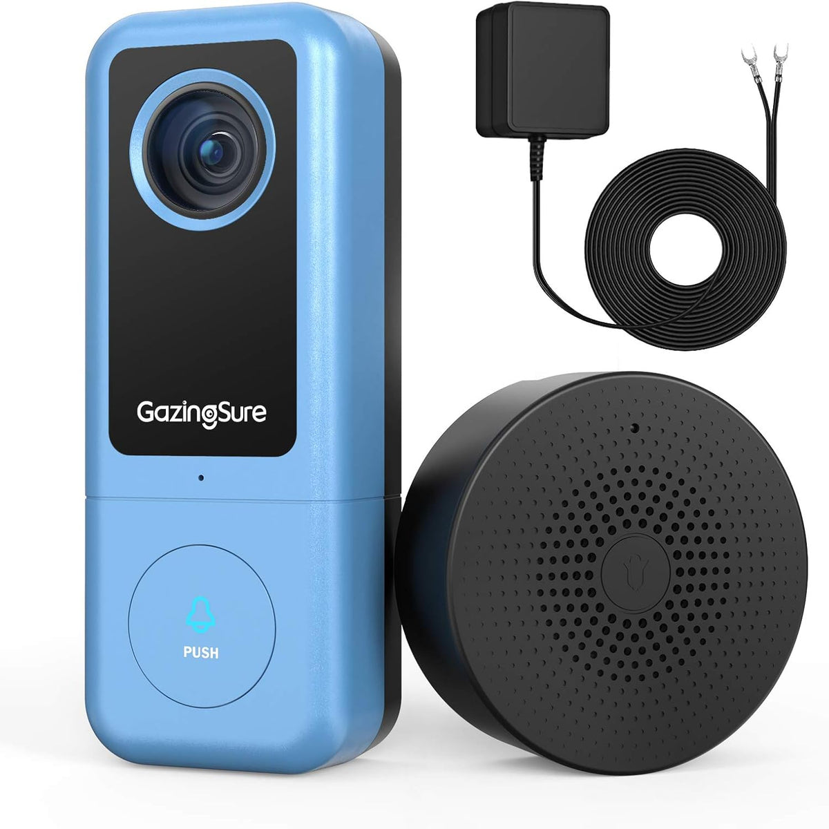 2K WiFi Video Doorbell Camera with Chime J414864