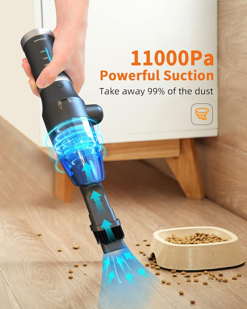 15000mAh Cordless Air Duster & Vacuum 2 in 1 F155