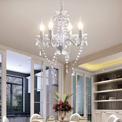 4 Light Candle Style Empire Chandelier Y30409