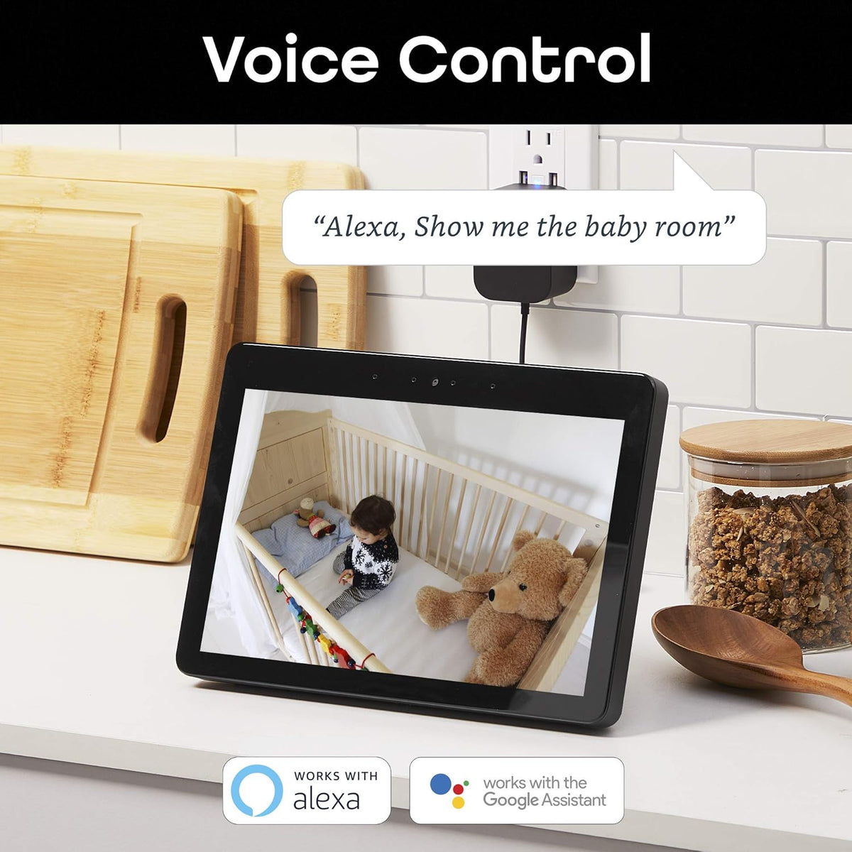 1080p HD Indoor Smart Security Camera Pack of 2 I4602