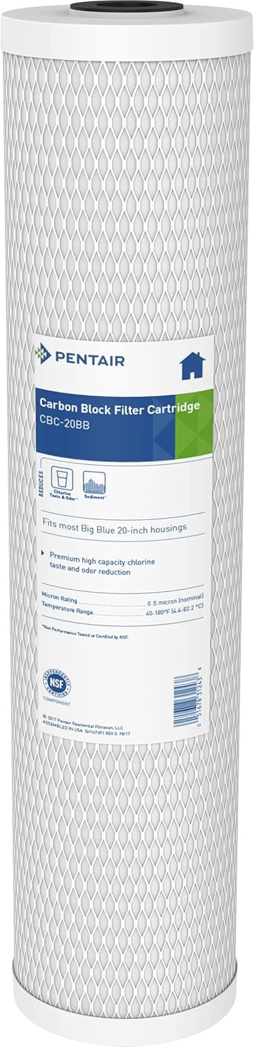 20-Inch Carbon Block Water Filter Cartridge C300231