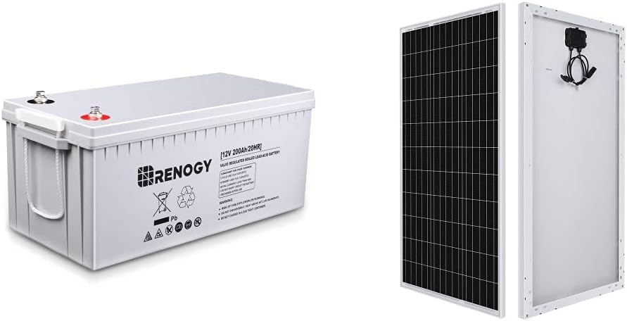 12 Volt 200Ah Deep Cycle AGM Battery Z1922