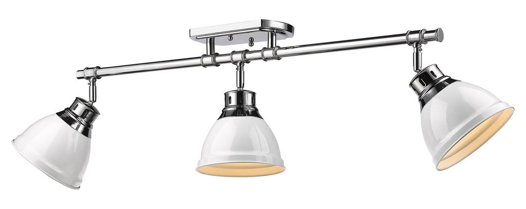 3 Light Semi-Flush Track Light H67997