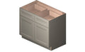 2 Doors 2 Drawers 1 Shelf Base Cabinet H5716