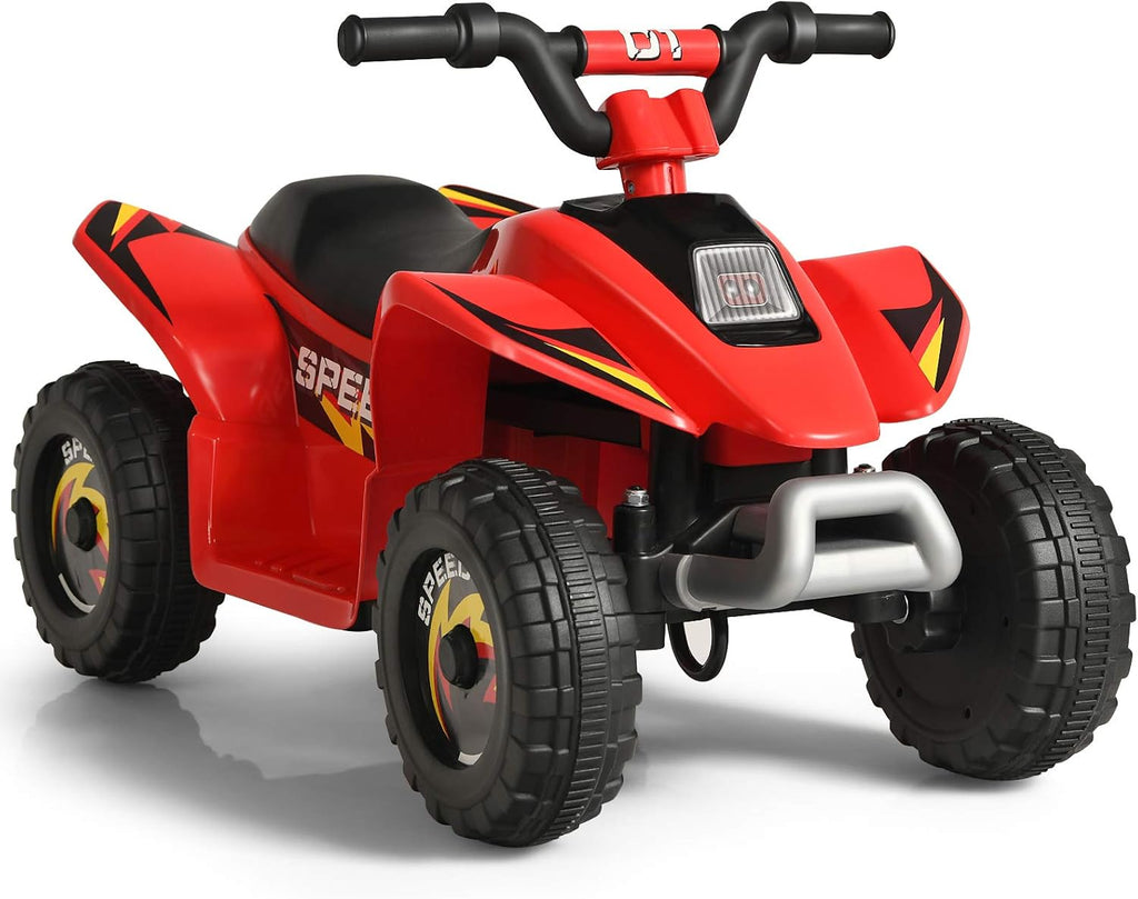 6V Battery Powered Electric Quad ATV (White) V904