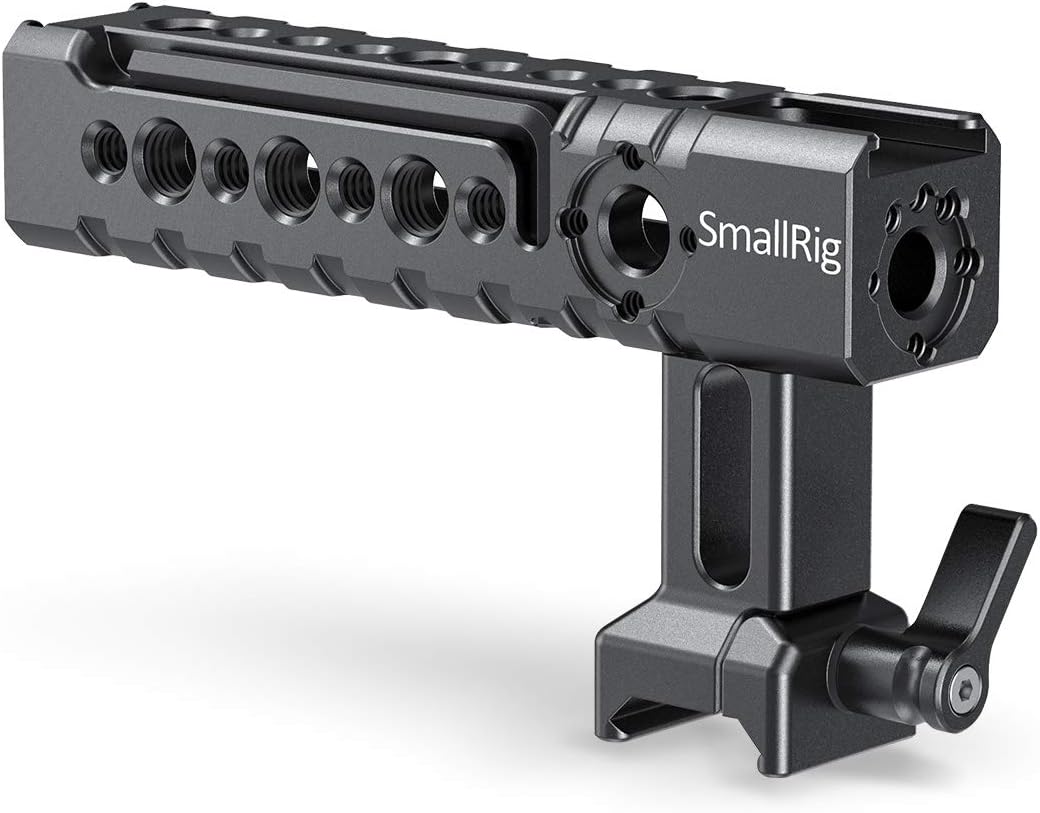 NATO Top Handle Quick Release Handgrip with Cold Shoe Mount Q6952