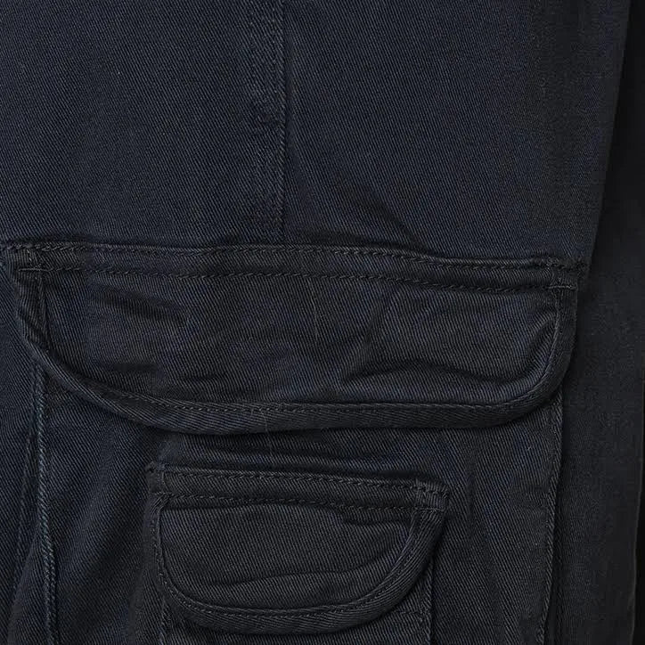 Cargo Black Pants F794