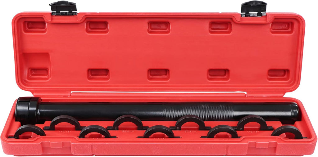 Inner Tie Rod Removal Tool Set with 9 Crowfoot Adapters J39712