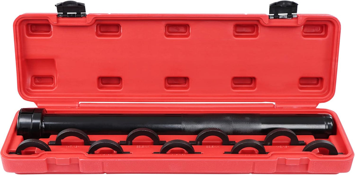 Inner Tie Rod Removal Tool Set with 9 Crowfoot Adapters J39712