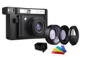 Instant Wide Black Camera and Lenses W2625
