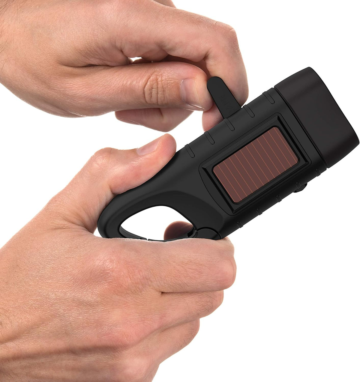 Rechargeable Solar Hand Crank Flashlight 4 Pack E289154