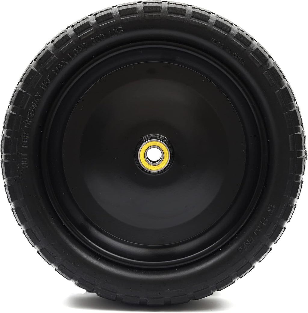 13'' Solid Polyurethane Flat-Free Tire and Wheel Assemblies H151