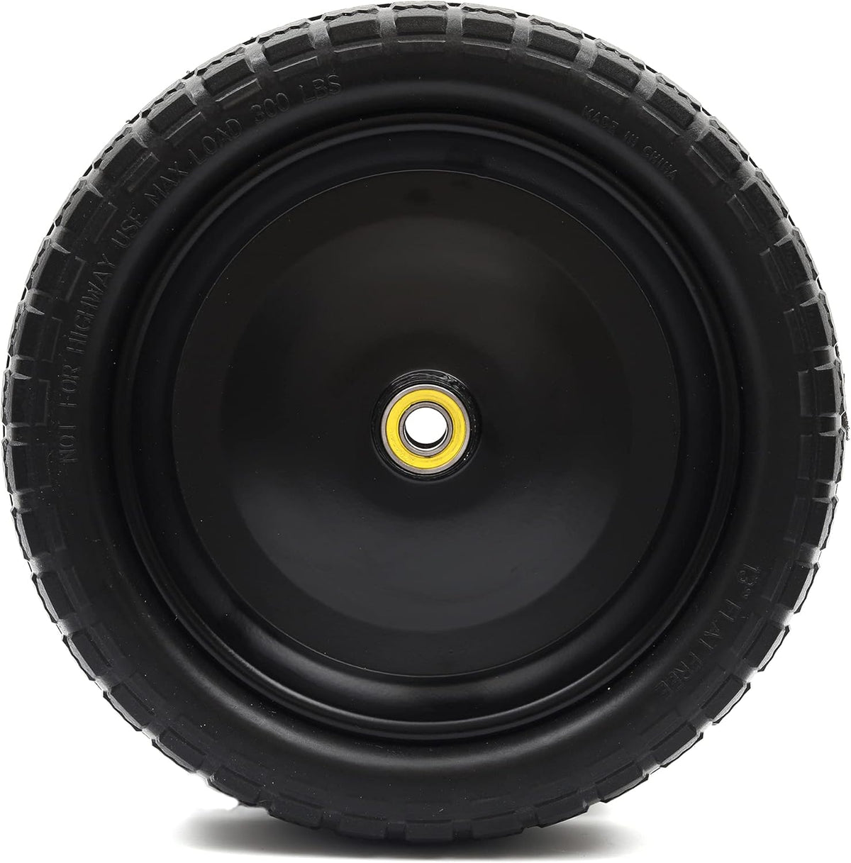 13'' Solid Polyurethane Flat-Free Tire and Wheel Assemblies H151