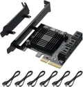 4X PCIE SATA Card 6 Ports with 6 SATA Cables P227400