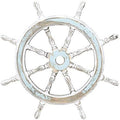 24-Inch Wood Ship Wheel Nautical Decor G5257