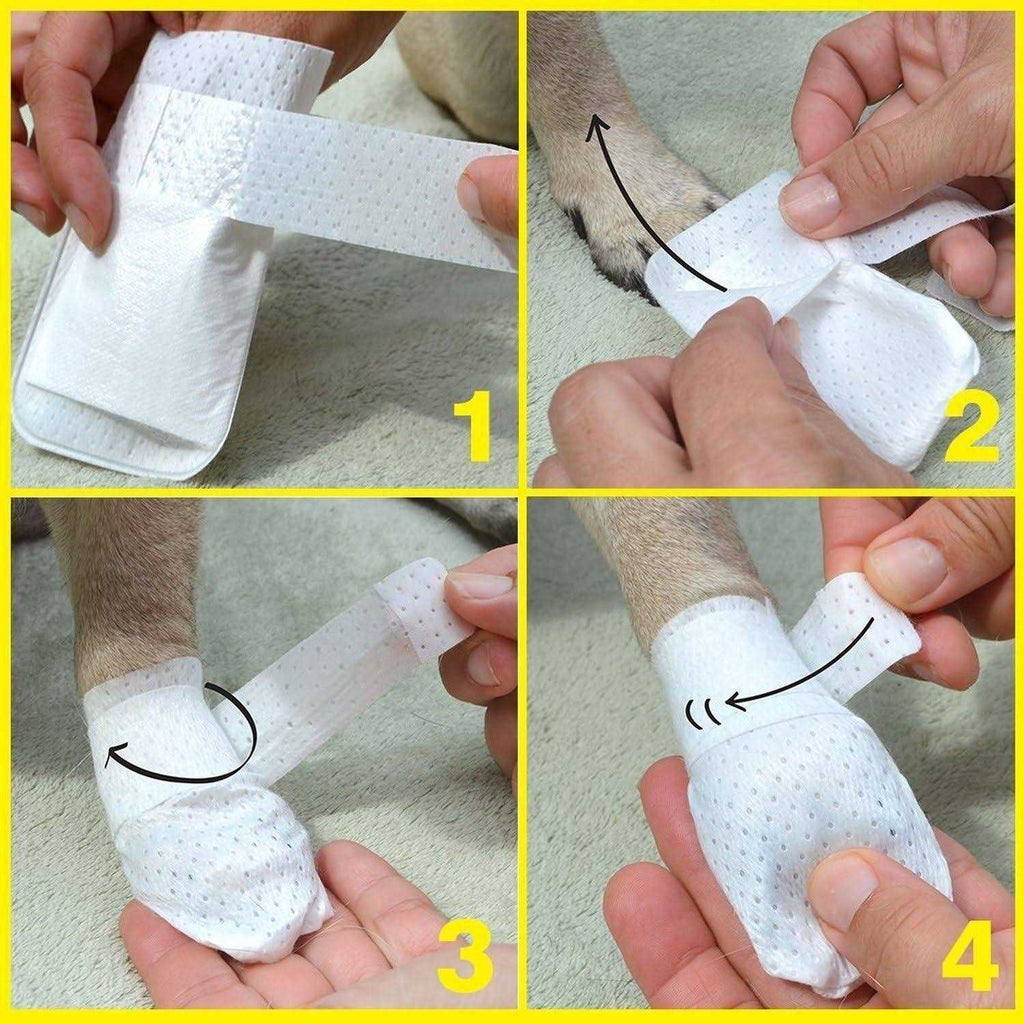 Paw Bandages for Dogs Cats and Pets E469