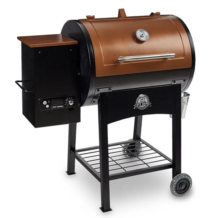 Wood Fired Pellet Grill with Flamebroiler Z810