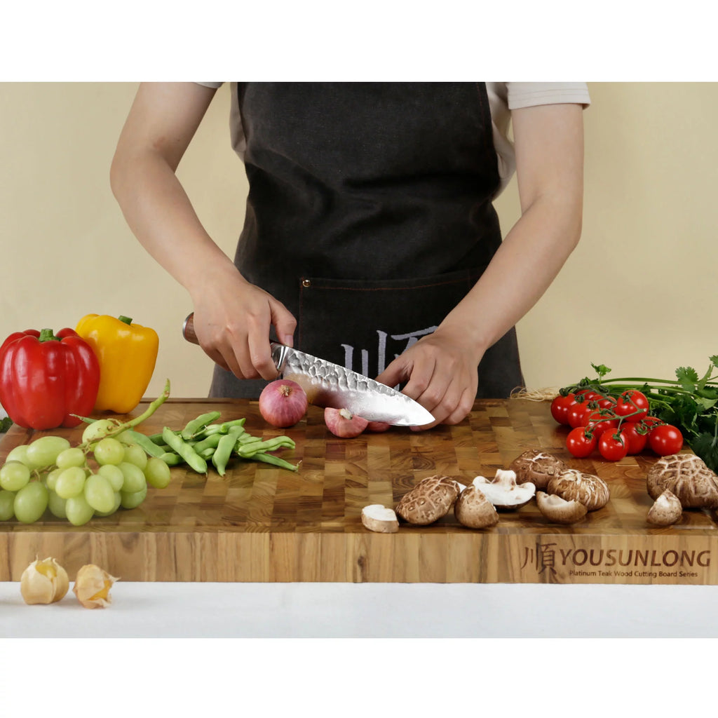20x16 inch 1.5" Thick Teakwood Cutting Board Y483