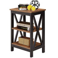 Black 3-Tier Nightstand C396921
