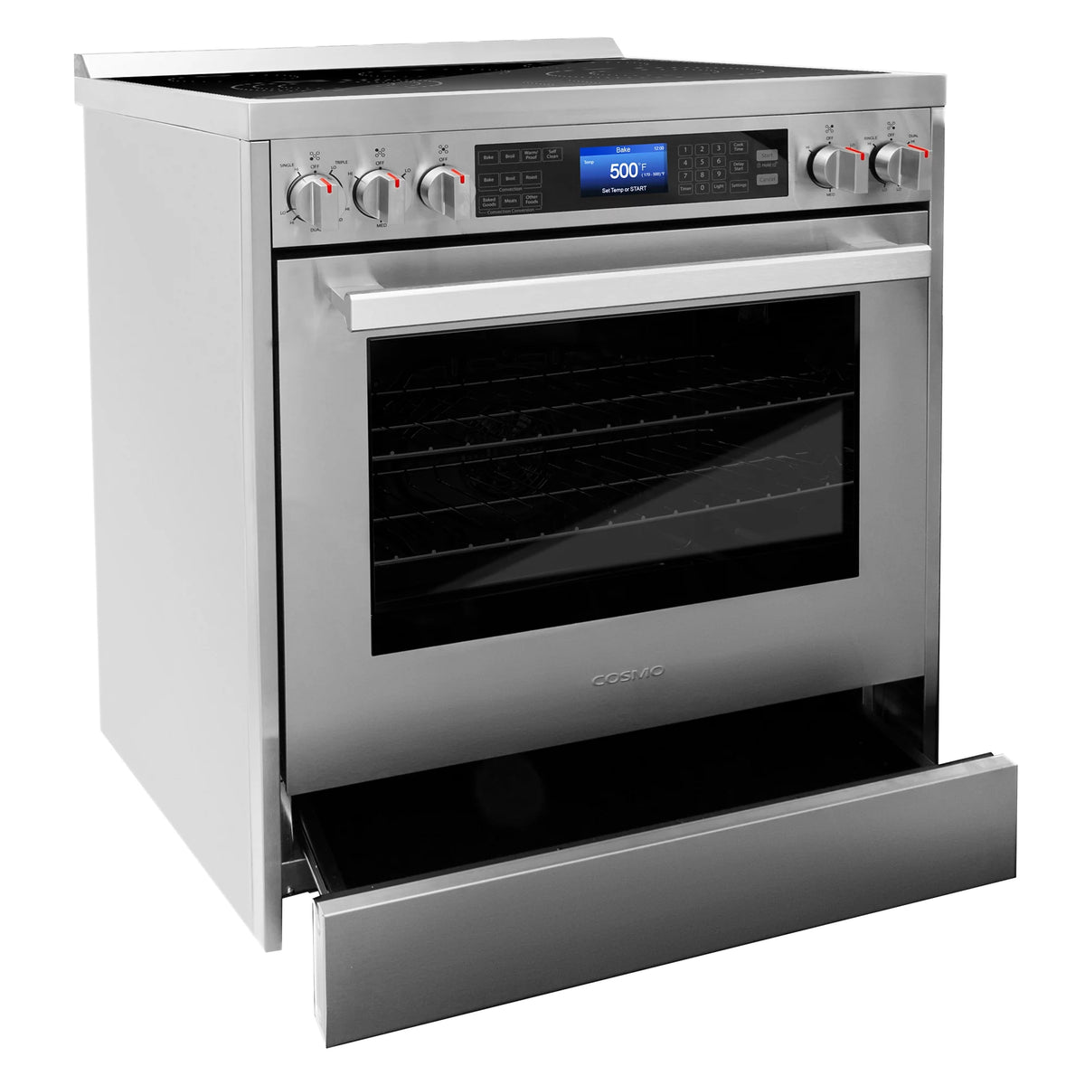 Stainless Steel Electric Range with Convection Oven U796