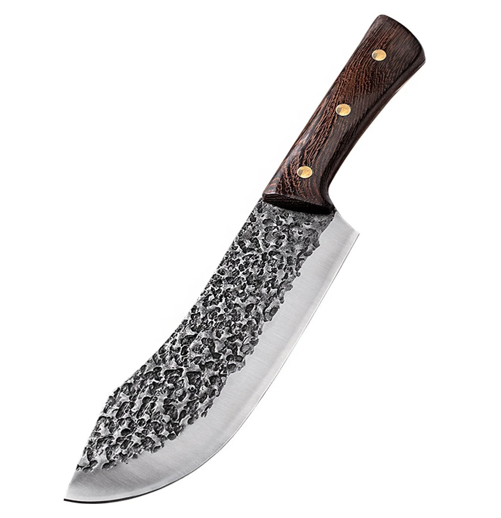 7 Inch Full Tang Forged High Carbon Steel Chef Knife with Sheath G900