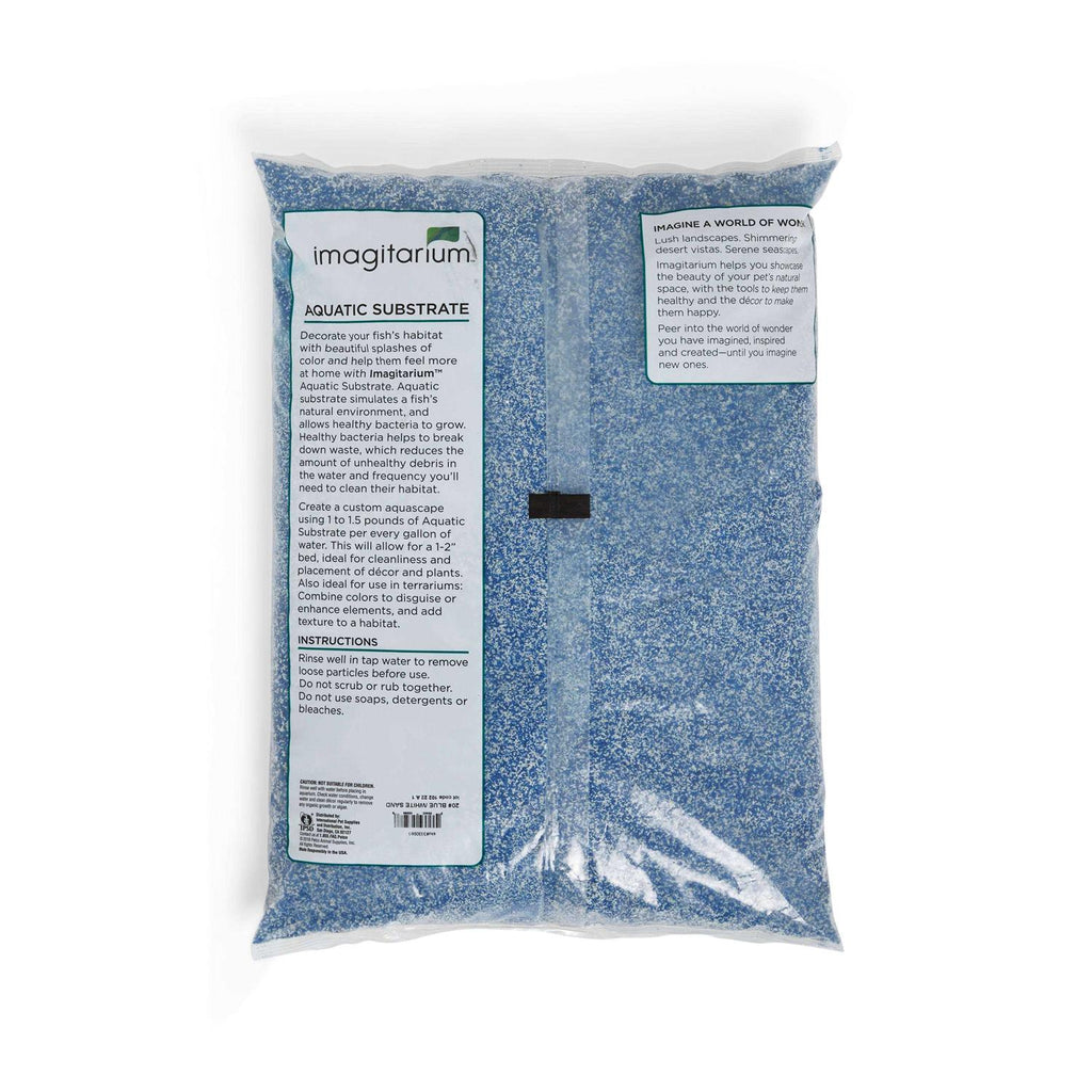 Blue & White Aquarium Sand Y211