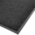 Charcoal Needle Rib Carpet Mat 4' x 6' A733764