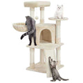 Plush Cat Tree Condo with Basket B6514