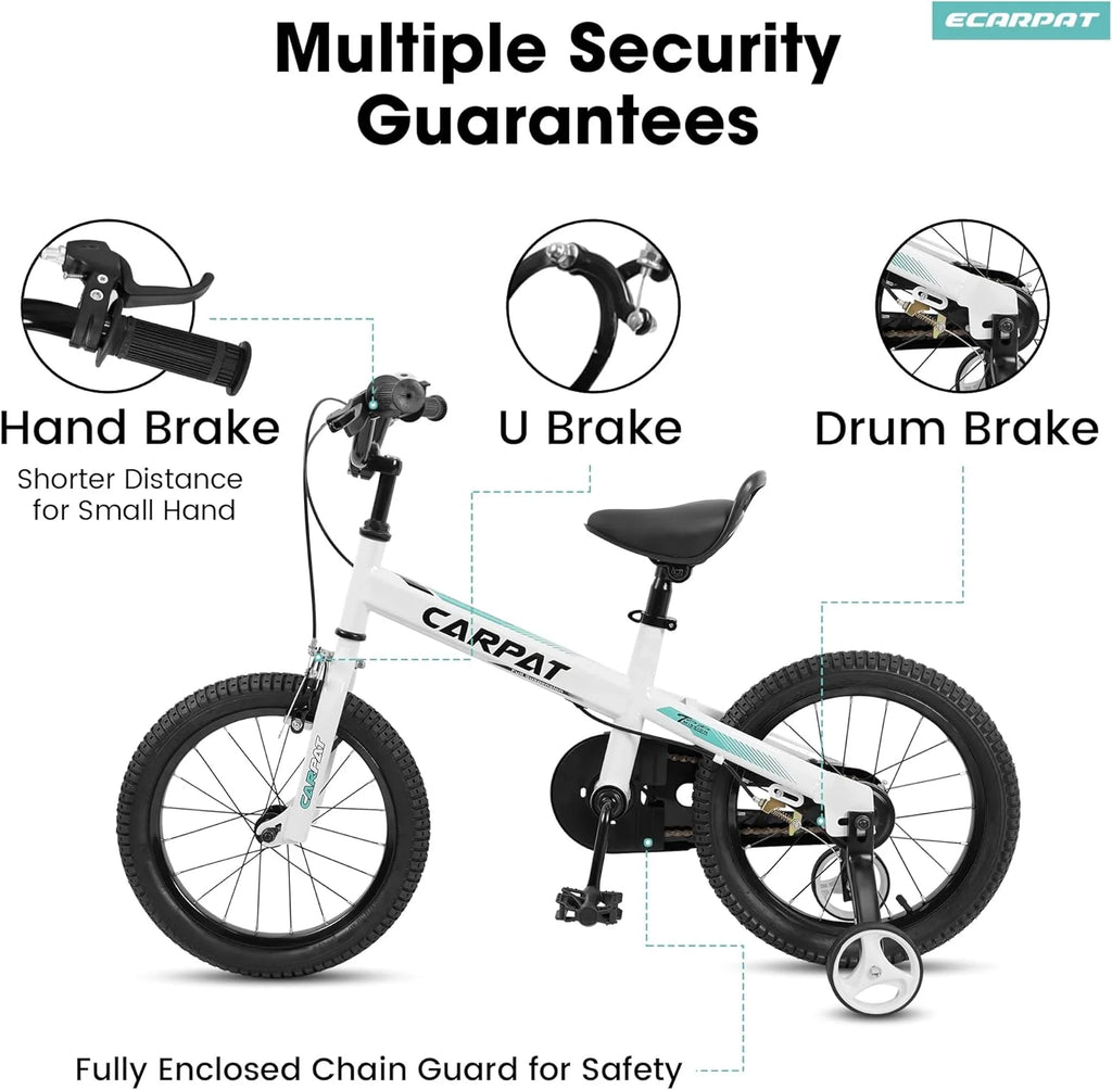 14 Inch Kids Bike with Training Wheels T383789